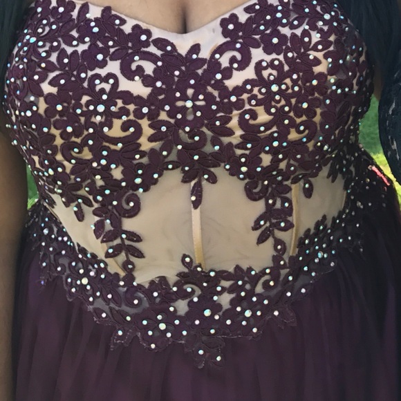 David's Bridal Dresses & Skirts - Plus size prom dress